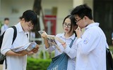Thí sinh rạng rỡ sau 60 phút thi Ngoại ngữ